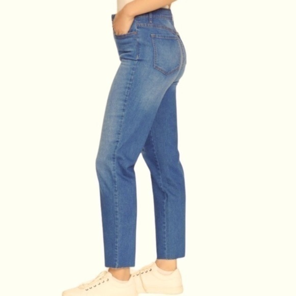 NWT Sanctuary Social Standard slim straight stretch denim jeans raw hem ankle 6 - Picture 1 of 13